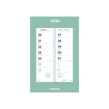 Omlegweekkalender BREPOLS op schild NL