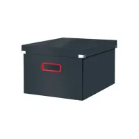 LEITZ Click & Store Smartbox Pro dozen karton A4 Met deksel Opvouwbaar Grijs LEITZ Click & Store Smartbox Pro dozen karton A4 Met deksel Opvouwbaar Grijs