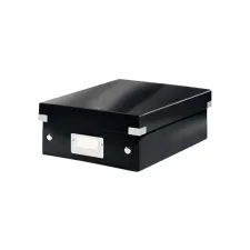 Opbergdoos LEITZ click+store klein zwart