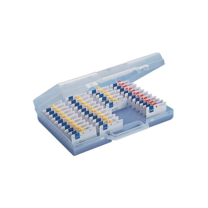 Opbergdoos tbv 86 Badges van 54 mm PP Transparant