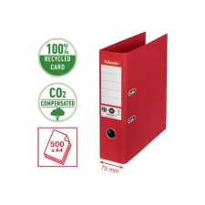 ESSELTE No. 1 Ordner A4 CO2-gecompenseerd 75 mm Rood