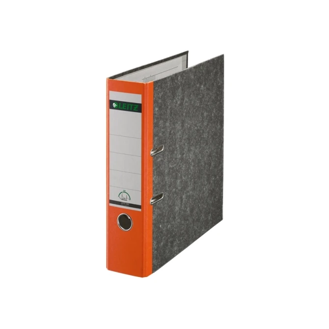 Ordner Leitz A4 80mm karton oranje