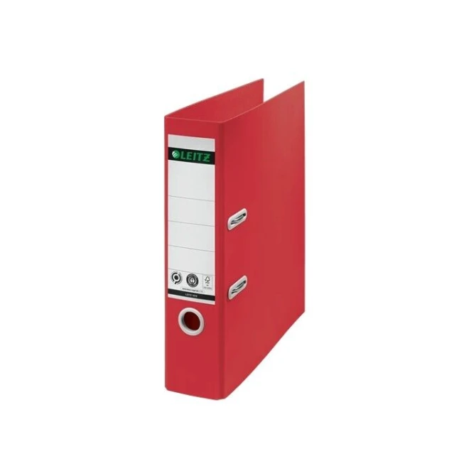 Ordner Leitz Recycle 80mm A4 rood