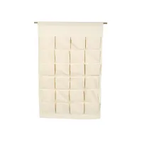 CREOTIME Organizer Canvas hangend naturel