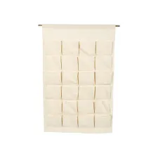 CREOTIME Organizer Canvas hangend naturel CREOTIME Organizer Canvas hangend naturel