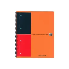 OXFORD International Activebook A4+ Gelinieerd 4-gaats Oranje (pak 5 stuks) OXFORD International Activebook A4+ Gelinieerd 4-gaats Oranje (pak 5 stuks)