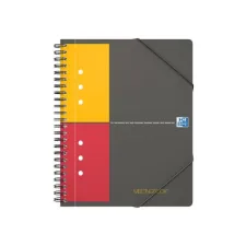 OXFORD International Meetingboek A5+ Geruit 5 mm 10-gaats Grijs (pak 5 x 80 vel) OXFORD International Meetingboek A5+ Geruit 5 mm 10-gaats Grijs (pak 5 x 80 vel)