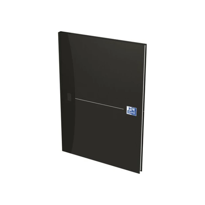 OXFORD Office Essentials Notitieboek A4 Gelinieerd 96 vel 90 g/m² Zwart (pak 5 stuks)