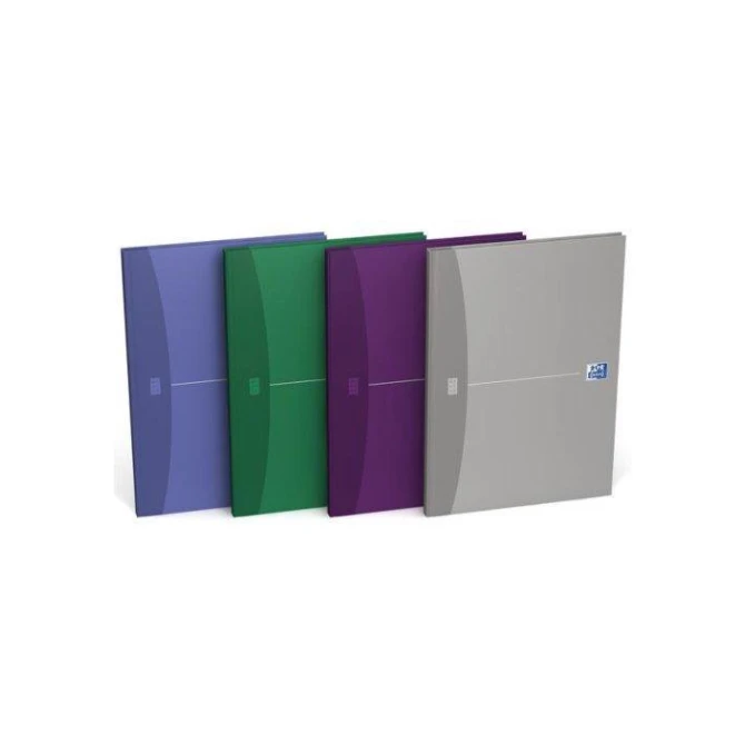 OXFORD Office Essentials Notitieboek A4 Geruit 5 mm Assorti (pak 5 stuks)