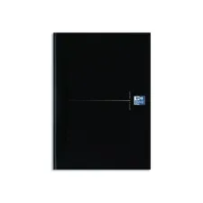 OXFORD Office Essentials Notitieboek A5 Gelinieerd 96 vel 90 g/m² Zwart (pak 5 stuks) OXFORD Office Essentials Notitieboek A5 Gelinieerd 96 vel 90 g/m² Zwart (pak 5 stuks)