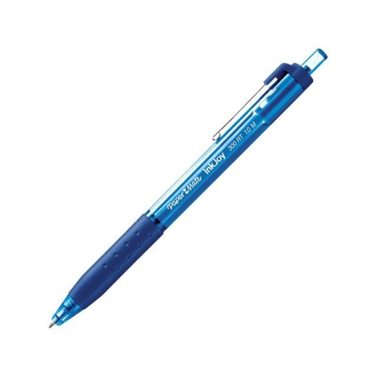 PAPERMATE InkJoy 300 Balpen Medium Punt 1 mm Blauw (doos 12 stuks)