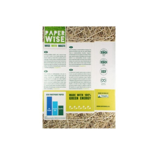 PAPERWISE Multifunctioneel Papier A4 80 gr/m2 Wit (doos 5 x 500 vel)