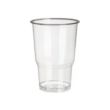 PAPSTAR Drinkbeker PLA Composteerbaar 250 ml Transparant (doos 30 x 70 stuks)