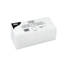 PAPSTAR Papieren Servetten 33 x 33 cm 1 Laags 1/8 Vouw Wit (doos 10 x 500 stuks)