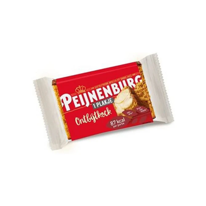 Peijnenburg Ontbijtkoek Naturel 28 gram (1 doos x 100 stuks) Peijnenburg Ontbijtkoek Naturel 28 gram (1 doos x 100 stuks)