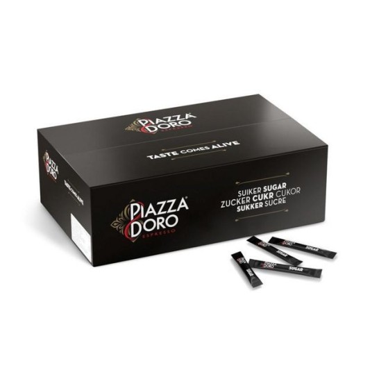 PIAZZA DOro Suikersticks 4 gram per stick (doos 900 stuks)