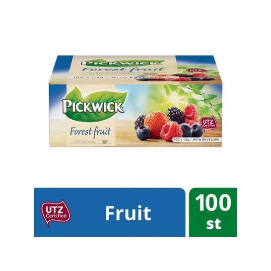 PICKWICK Forest Fruit Theezakjes 150 g (pak 100 stuks)