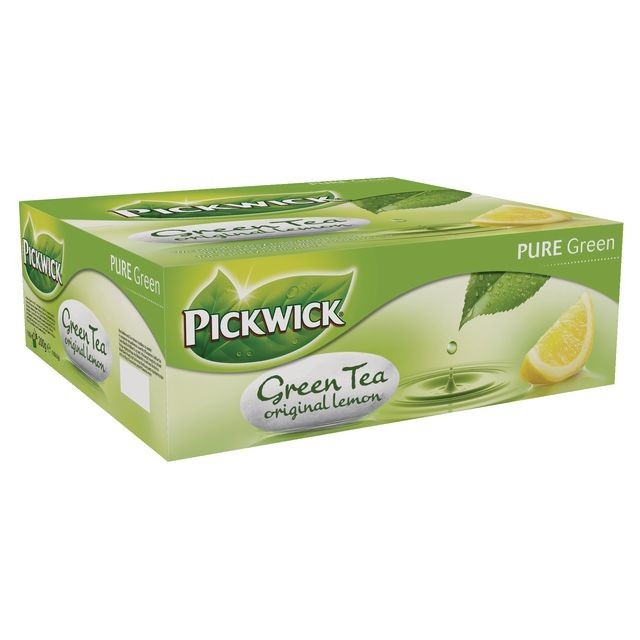 PICKWICK Thee Groene thee lemon / 100 stuks