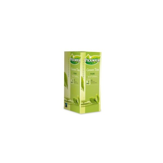 PICKWICK Professional Green Tea Fairtrade (doos 3 x 25 stuks)