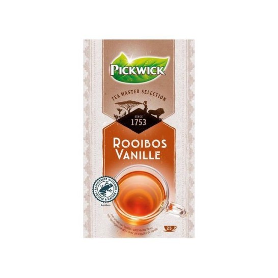 PICKWICK Tea Master Selection Rooibos Vanilla (doos 4 x 25 stuks)