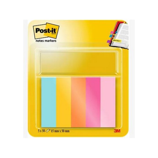 POST-IT Notes Markeerstroken Beachside Colour Collection 15 x 50 mm