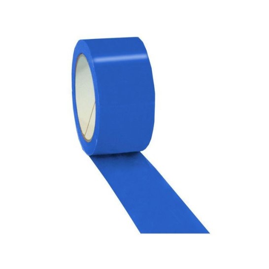 PRESSEL Verpakkingstape PVC 50 mm x 66 m Blauw (pak 6 x 66 meter)