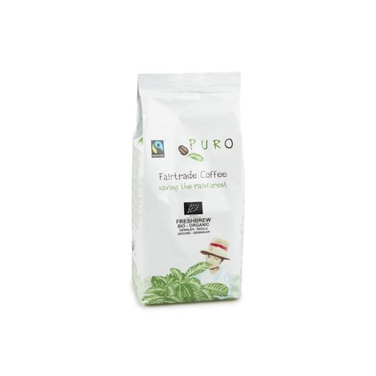 PURO Fresh Brew Biologische Gemalen Koffie Fairtrade (doos 9 kilogram)