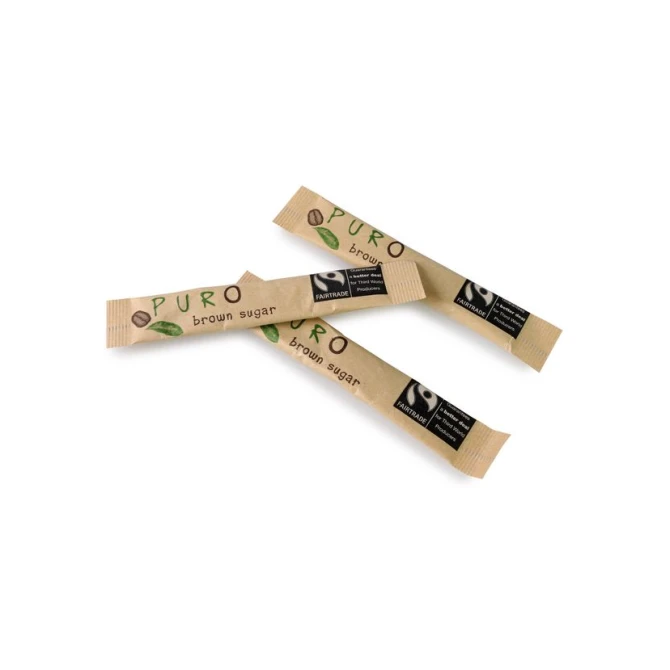 PURO Rietsuikersticks (doos 1000 stuks)