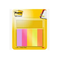 POST-IT Notes Markeerstroken Energetic Colour Collection 15 x 50 mm
