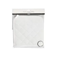 Creotime Pannenlappen. afm 20x20 cm. 145 g/m2 wit (pak 4 stuks)