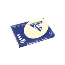 Clairefontaine gekleurd papier A3 120g ivoor (250 vel) Clairefontaine gekleurd papier A3 120g ivoor (250 vel)