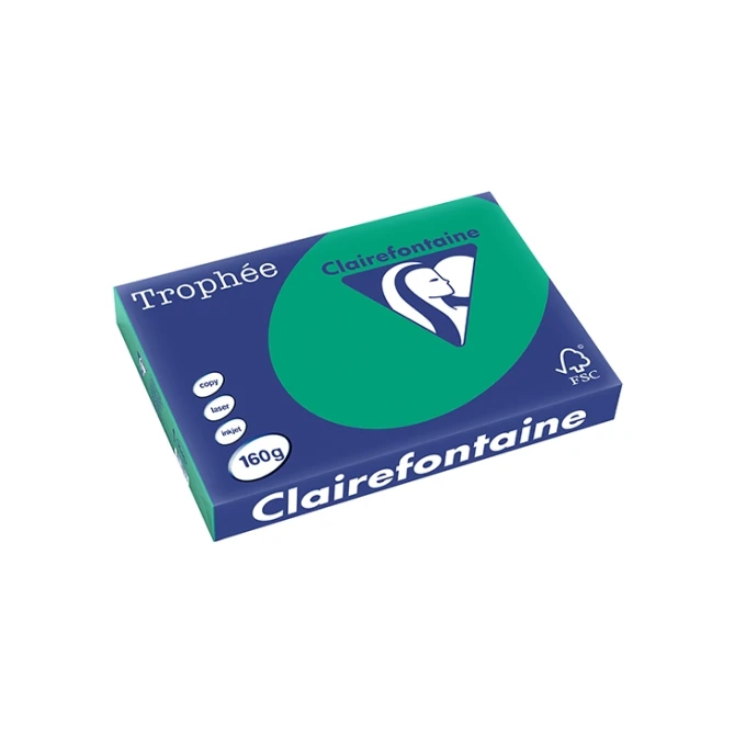 Papier CF A3 160g dennengroen/pk250v