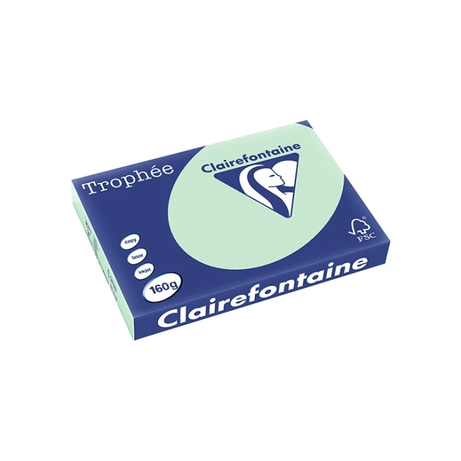 Papier CF A3 160g groen/pk250v
