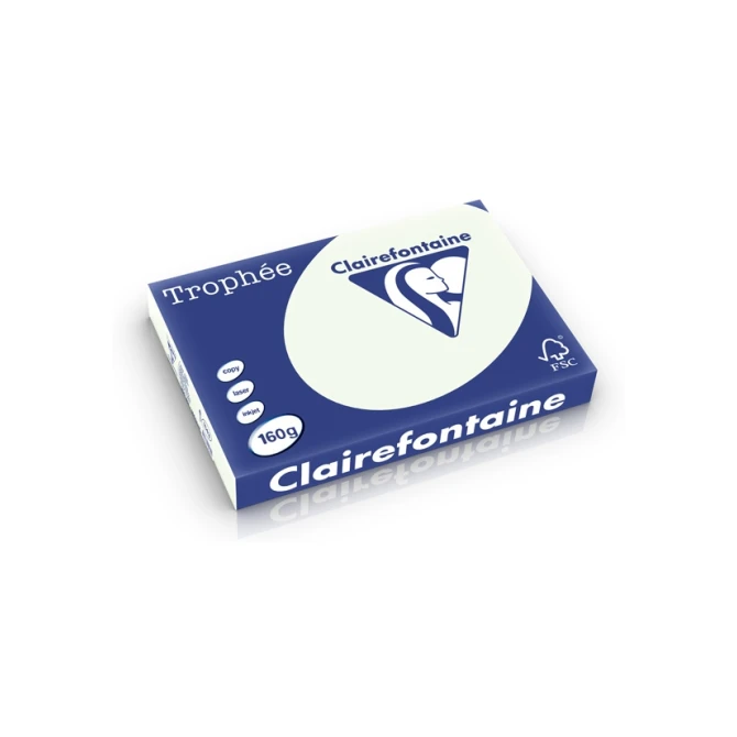 Papier CF A3 160g licht groen/pk250v