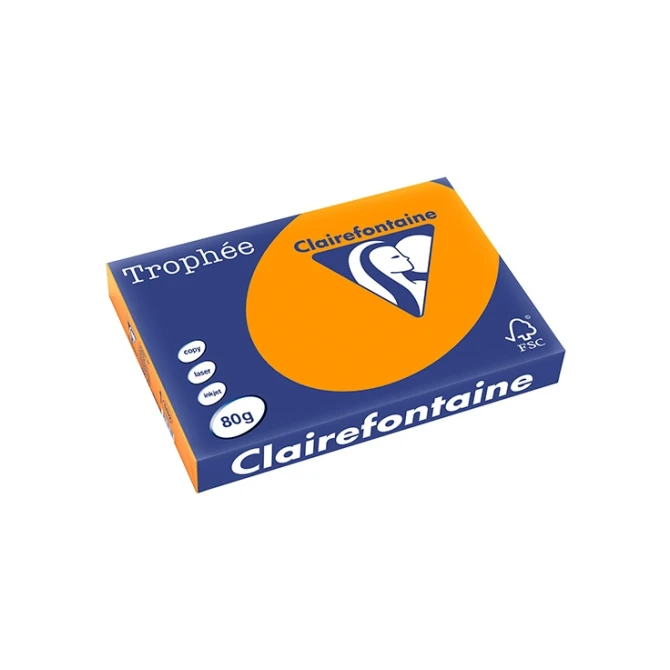 Papier CF A3 80g fel oranje (50 stuks)0v