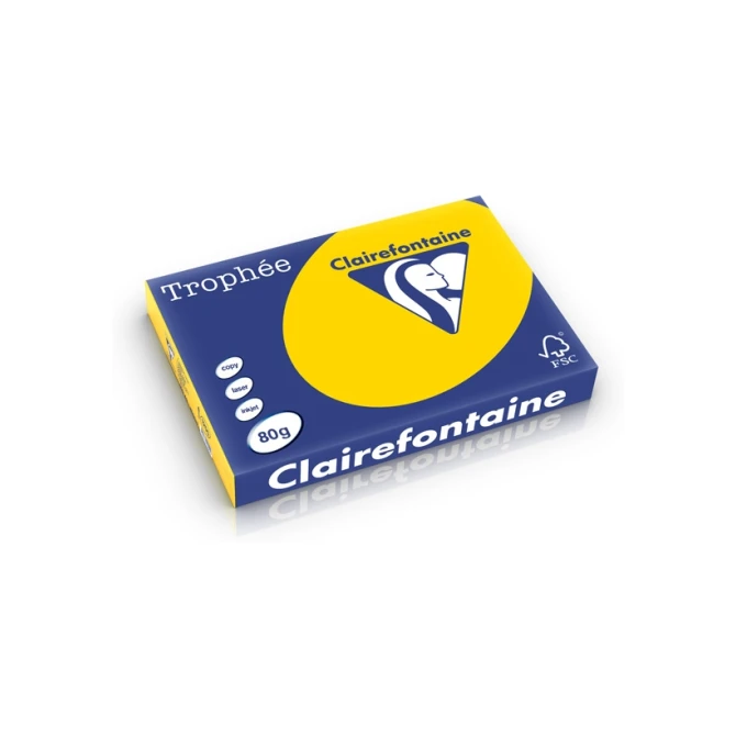 Papier CF A3 80g goudgeel (50 stuks)0v
