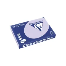 Clairefontaine gekleurd papier A3 80g lila (500 vel) Clairefontaine gekleurd papier A3 80g lila (500 vel)