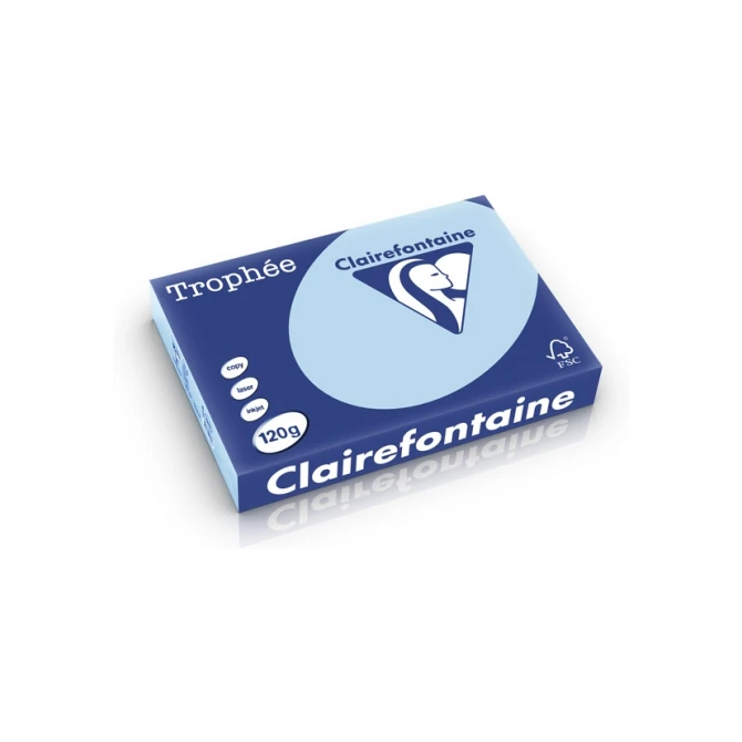 Papier CF A4 120g blauw/pk250v