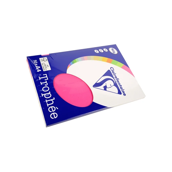 Papier CF A4 160g fuchsia (50 stuks)v