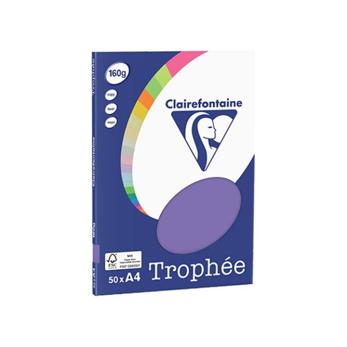 Papier CF A4 160g violet (50 stuks)v Papier CF A4 160g violet (50 stuks)v