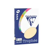 Clairefontaine gekleurd papier A4 80g chamois gems (100 vel) Clairefontaine gekleurd papier A4 80g chamois gems (100 vel)