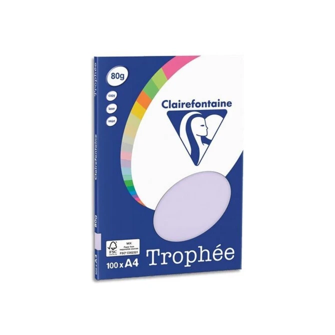 Papier CF A4 80g lila/pk100v Papier CF A4 80g lila/pk100v