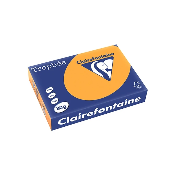 Papier CF A4 80g oranje (50 stuks)0v