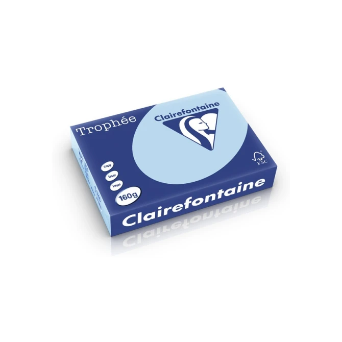 Papier Clairefontaine A4 160g bl/pk250v