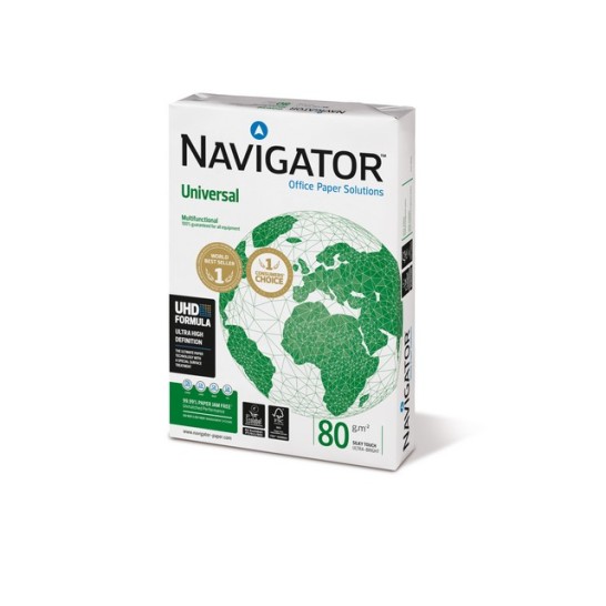 Navigator Universal Papier A4 80 g/m² Wit (500 vel)