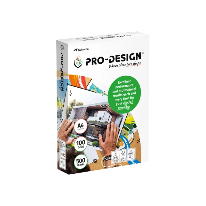 Papier Pro-Design A4 100g/pk 500v Papier Pro-Design A4 100g/pk 500v