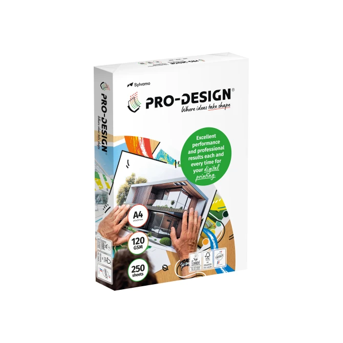 Papier Pro-Design A4 120g/pk 250v Papier Pro-Design A4 120g/pk 250v