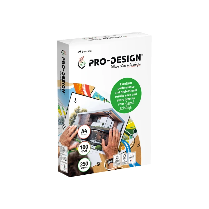 Papier Pro-Design A4 160g/pk 250v Papier Pro-Design A4 160g/pk 250v