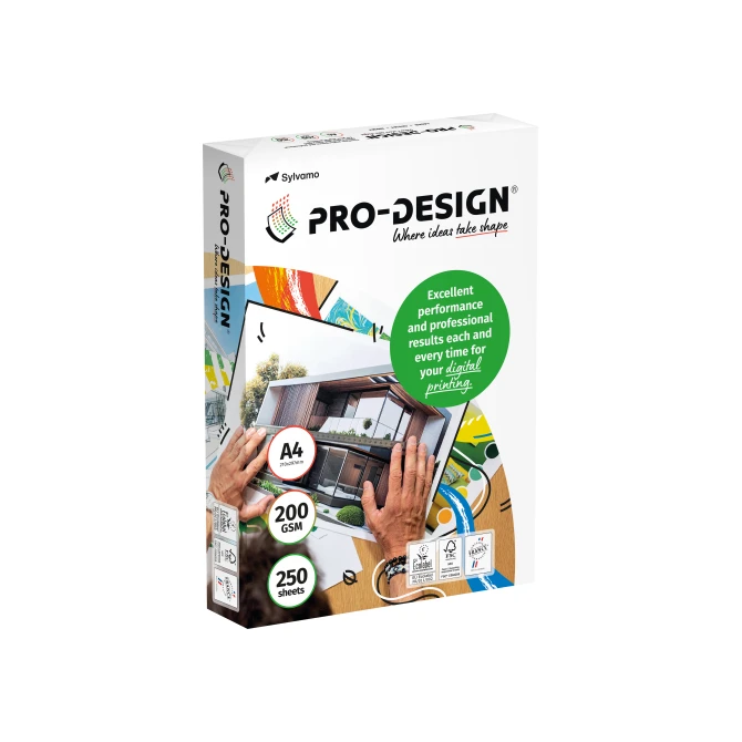 Papier Pro-Design A4 200g/pk 250v Papier Pro-Design A4 200g/pk 250v