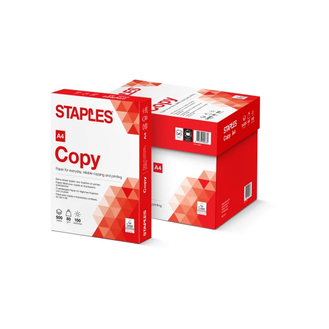 STAPLES Papier Copy A4 80grams / 5x500vel